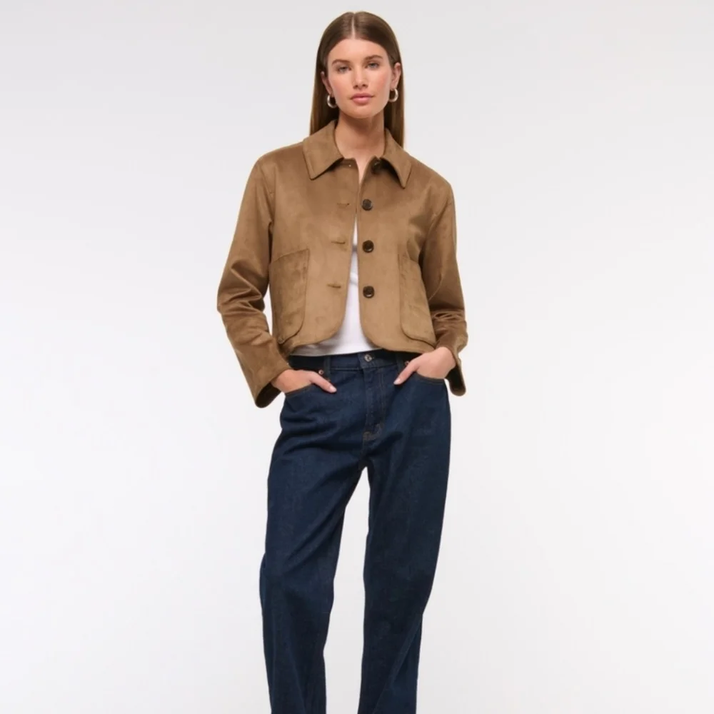 Women's Tan Jacket - Picture 2 of 5